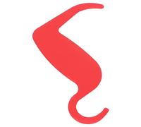 Generic Make-Up Stencils Durable for Eyebrow and Cheekbone Contouring Ideal for All Face Shapes (Red)