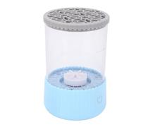 Generic Makeup Brush Cleaner USB Plug in 7000RPM Dual Cleaning Modes for Beauty Professionals Portable and User Friendly (Blue)