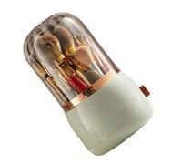 Generic Makeup Brush Storage Bucket Delicate Organizer for Home Professional PET ABS Silicone (Light Green)