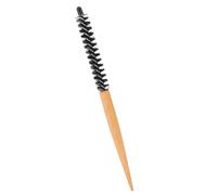 Generic Makeup Comb Hair Curler Brush with Special Twisted Hair Design for Fast Heat Dispersion, Suitable for Various Hairstyles, Non- Materials (16# small wooden roller comb)