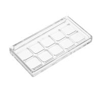 Generic Makeup Palette Compartment Empty Storage Box for DIY Eyeshadow Lipstick Blush and Highlighters Organize Your Cosmetics with This Transparent Makeup Container