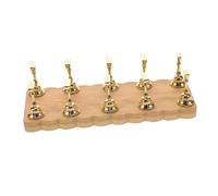 Generic Manicure Practice Base Makeup Mixing Palette Net Hooks Headband Braiding Scrunchies Pulley Casters Nail Sponge Gazebo Um Trinkets Laboratory Press on Nails Stand Yellow Wooden