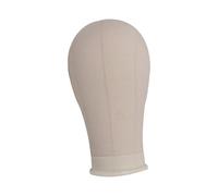 Generic Mannequin Head Canvas Hat Display Stand Block Head Holder Model Holder Pin Insert Portable Suitable for Home Salon Shop Photography, 23inch