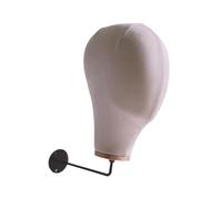 Generic Mannequin Head Model Hat Holder Display Wall Mounted Creative Multipurpose Hat Wig Display Stand Wall Hat Rack for Shop Props