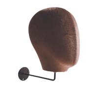 Generic Mannequin Head Model, Wig Hat Caps Display Stand, Display Hair Hats Hairpieces Headphones Rack Caps Storage Rack