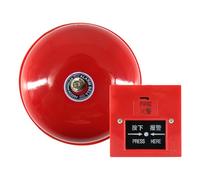 Generic Manual Call Point Fire Alarm Metal Fire Control Sound and Light Fire Alarm Fire Warning Siren for Home or Office