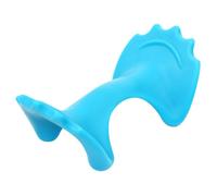 Generic Manual Cervical Massage Tool for Neck Relief with Deep Relaxation Function, Blue Plastic Neck Massager Ball Suitable for Home Use and Targeted Trigger Point Therapy
