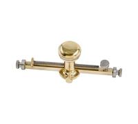 Generic Manual Instrument Accessory for Guitar Sound Hole Adjustment in Various Shapes, Brass