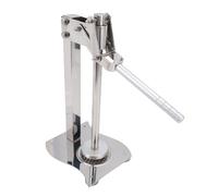 Generic Manual Juicer, 304 Stainless Steel Citrus Press with Non Slip Handle for Lemon Orange Pomegranate, Easy to for Home Kitchen Commercial Use