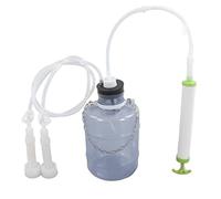 Generic Manual Milking Machine Strong Power Durable PEC Portable Milking Kit for Effort Saving Operation Suitable for Cattle Sheep Horses 3000ml Bucket (Manual 3L for Goat)