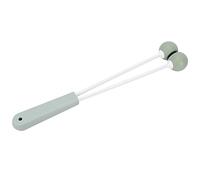 Generic Manual Silicone Massage Hammer Double Ball Design for Muscle Fatigue Relief, Home Use 14.2 X 1.6in