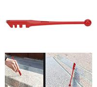 Generic Manual Tool of The Red Carbon Steel Cutting Glass Wheel to Cut Smooth Oil Without Oil, 3 Cuts to Help Break The Glass, 1 X Hand Tool from