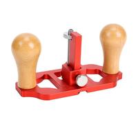 Generic Manual Wood Planer Double Handle Depth Adjustable for Carpentry Aluminum Alloy with User Manual