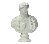 Generic Marble Hadrian Roman Emperor Bust Head Statue Sculpture Museum Copy