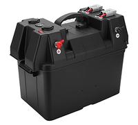 Generic Marine Battery Box, RV Battery Box ABS Smart with Accessories for Car RV Yacht Ship 12V