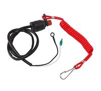 Generic Marine Motor Kill Switch Durable ABS Telescopic Engine Stop Switch for Outboard T30 T15