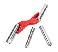 Generic Masonry Brick Jointer Tool Set 4 Sizes Heavy Duty Durable Performance for Professional Bricklaying Aluminum Red