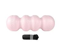 Generic Massage Ball Fascia Roller Peanut Shape Roller Neck Back Muscle Relaxation Lightweight Compact Design Suitable for Home Personal Use Gym Travel, Pink 55 Degrees