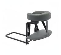 Generic Massage Bed Support Face Cradle Headrest Secure Bedside Attachment Adjustable Positioning Lightweight Foldable Build Suitable for Prone Sleeping Travel use, Gray, 14-45cm A