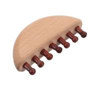 Generic Massage Comb Arm Protection Water Scraper Small Hair Jewelry Hair Clip Portable Comb Dumbbells on The Door Small Dumbbells Professional Hair Clip Accessories Jade Combing Wig Wood