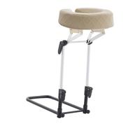 Generic Massage Headrest for Mattress, Comfortable Accessory for Recovery After Eye Surgery, Reusable, Portable and for Beauty Bed, Beige White