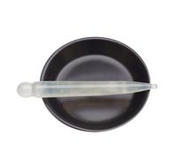 Generic Massage Rod Massaging Stick Lightweight Comfortable on Skin Jade Stone Trigger Point Massager for Neck and Arms During Listening to Music