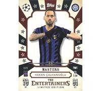 Generic Match Attax 2024 2025 Hakan Çalhanoglu The Entertainers Masters Trading Card