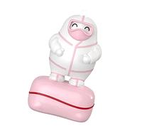 Generic Mathematics Teaching Stamp, Cartoon Style Quick-Drying Portable Digital Teaching Stamp for Learning (White)