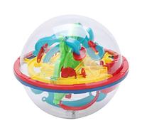Generic Maze Ball Puzzle Toy 3D Spherical Durable Balance Game for Children Kids Intelligence Development Plastic Material