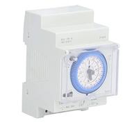 Generic Mechanical Timer Switch with Digital Display, Energy-Saving 24 Hours Time Control Switch for Industrial Supplies, 1 Unit
