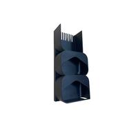 Generic Media Basket for Marineland Portrait 5 Gallon Aquarium, Black Multi-Chamber Design, Biological and Mechanical Filtration System