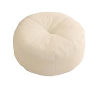 Generic Meditation Cushion for The Floor, Round Cushion with Cm Diameter for Adults, Floor Cushion for Living Room, Bedroom, Playroom, Khaki