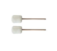 Generic Meditation Gong Mallet Gong Beater Gong Sound Therapy Tool with Felt Covered Head and Straight Wood Handle for Controlled Harmonic Suitable for, Small, Empty Valley Mallet 2