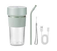 Generic -Mélanger - Mix of 350ml USB Fruit Juice, Portable Straw Mixer for Shaking and Smoothies | Personal Travel Blender with 6 Blades, for, hellgrün, see description, See description