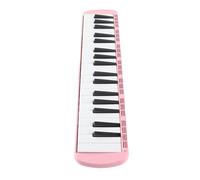 Generic Melodica 37 Keys Durable Beginner Wind Instrument for Training Portable and Easy to Play (Pink)