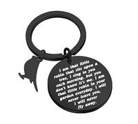 Generic Memorial Gifts Sympathy Keychain Robin Remembrance Bereavement Keychain (Blue)