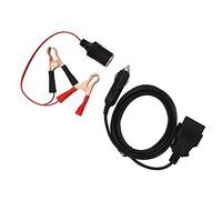 Generic Memory Saver For Car Battery, Automotive Supplies Car Memory Saver Plug and Play OBD2 with Clamp/Holder Universal 12V Cigarette Lighter Socket ECU Emergency Power Supply Cable