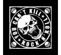 Generic Men's You Can´t Kill Rock N Roll Bandana in Black Generic Black