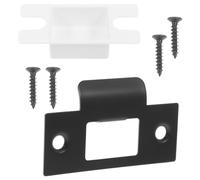 Generic Metal Door Strike Plate with T-Shaped Design for Room Locks and Secure Locking Includes Buckle Box and Screws for Easy Installation and Wooden Door Lock Tongues