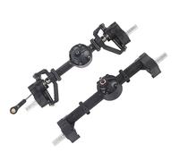 Generic Metal Front Rear Axle Gear Box for WPL C14 C24 C34 C44, Firm Metal Front Rear Bridge Axle Gear Box, Compatible with WPL B14 B24, Easy to Install and Disassemble