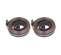 Generic Metal Plated Drill Press Springs Set Efficient and Practical for Bench Drill - 2PCS Return Coil Springs for Various Applications