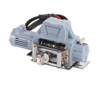 Generic Metal RC Winch, Robust Simulation Winch for 1/10 RC Crawler Cars, High Strength and Realistic Performance (Gray)