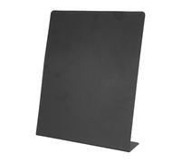 Generic Metallic Magnetic Desktop Display Board Resilient Memo Tabletop Stand, Black Magnetic Bulletin Board 11 X 8.5 X 2.4 Inches, for Home Office Kitchen