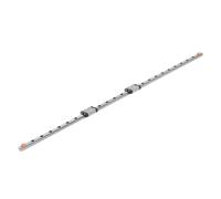 Generic MGN9 Linear Guide Rail 500mm High Accuracy Bearing Steel H Grade with 2 Sliders for 3D Printer CNC Machine Automation Equipment
