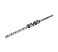 Generic MGN9B Linear Guide Rail 300mm 9mm Wide with 2 Rail Blocks Professional Motion System for Automatic Equipment