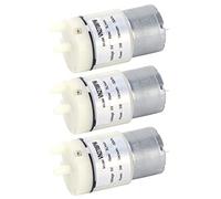 Generic Micro Diaphragm Pump Mini Vacuum Water Air Motor for Fish Tank - Small-Sized Low Noise Pump for Home Appliances - 3Pcs Designed for Easy Installation and Long Serving Life