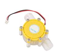 Generic Micro Hydro, Dc Water Pump F50 Lightweight and Compact for Hydroelectric Power Energy Generation (F50 12V transparent yellow)