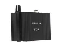 Generic Microphone Amplifier, XLR Output, Black, Single Circuit, 48V Phantom Power, High Gain, Low Noise, Compact, for Microphone, SM7B, 55SH, Recording, Podcasting, Live Streaming