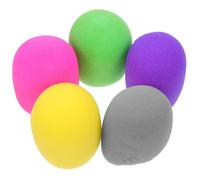 Generic Microphone Covers for Conference Rooms and News Interviews 10pcs Sponge Windshields Thickened Microphone Protector Strong Adaptability and Wind Interference