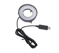Generic Microscope LED Ring Light, 72 LED Adjustable Brightness Light Source with USB Power for Stereo Microscopes